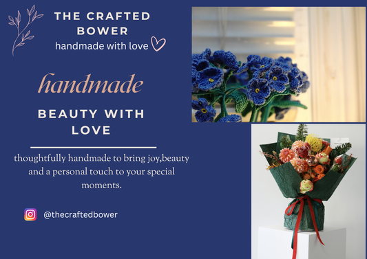 Handmade Business Navy Blue Canva Branding Template
